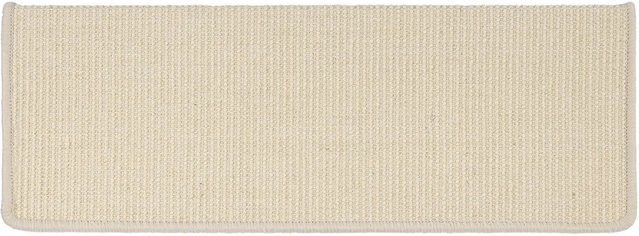 Karat Stufenmatte Sisal Pure Nature Selbstklebend Elfenbein Beige Rechteckig B: 65 cm, T: 23,5 cm - Bild 1