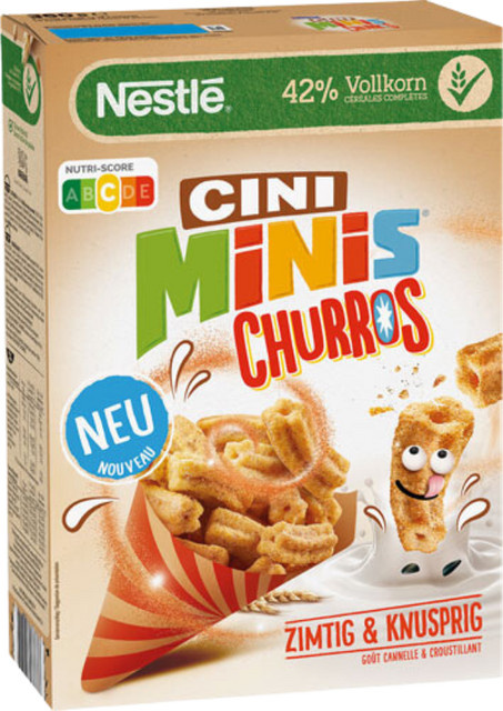Nestlé Cini Minis Churros zimtig & knusprig 360 g - Bild 1