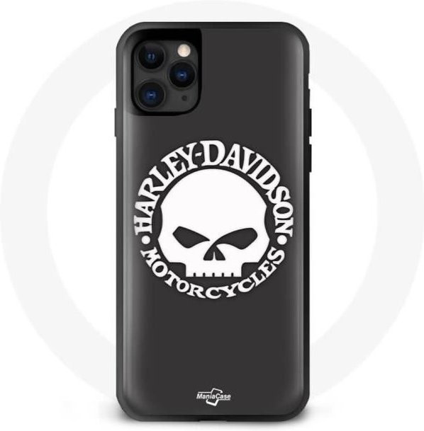 Maniacase Handyhülle für iPhone 13 Mini in Schwarz mit Harley Davidson Design - Bild 1