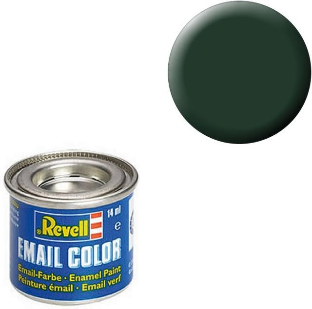 Revell Email Color, Dunkelgrün matt, 14ml - Bild 1