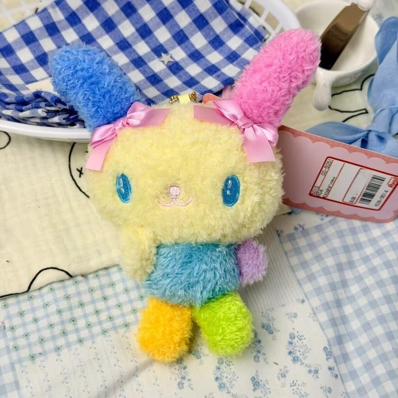 Sanrio Usahana Wink Plüschpuppe Schlüsselanhänger, Kaninchen, Plüschtier - Bild 3