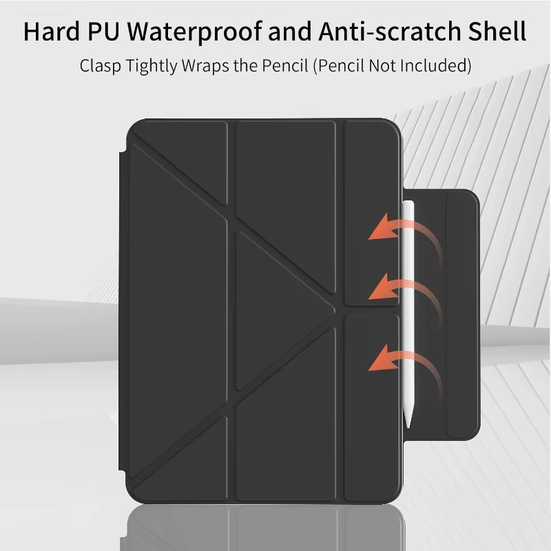 Y-Fold Magnetische Hülle für iPad Air 13 2025, iPad Pro 11 und 12.9, sowie iPad Air 4 5 und iPad Mini in Weiß - Bild 4