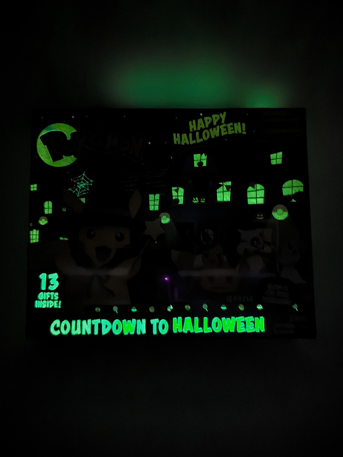 Bandai Pokémon Happy Halloween Countdown-Adventskalender, 13-teiliges Set - Bild 6