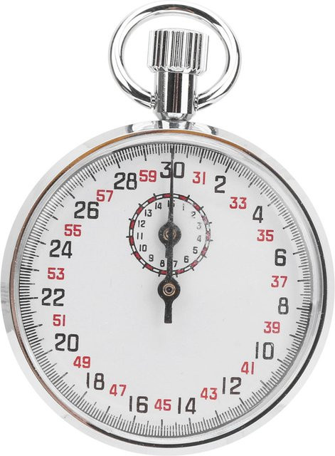 Mechanische Stoppuhr, Sport-Chronograph, White, Unisex - Bild 1