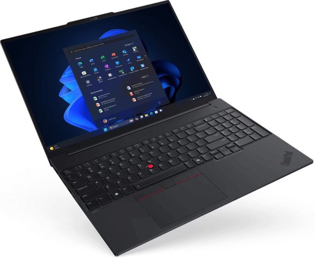 Lenovo ThinkPad E16 Gen 3 Laptop mit 16 Zoll WUXGA Display, Intel Core Ultra 7 256V, 16GB RAM, 512GB SSD, Windows 11 Pro, Schwarz - Bild 1