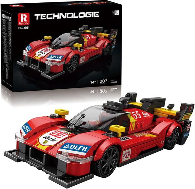 REOBRIX Speed Racer Stadt Sportfahrzeug, Bausteine, 307 Teile, ab 14 Jahren - Bild 1