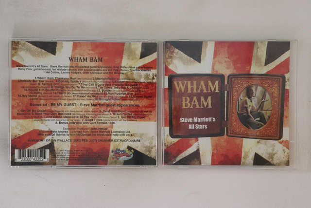 Steve Marriott's All Stars Wham Bam CD Wapping Wharf 2007 Rock Gebraucht - Bild 1