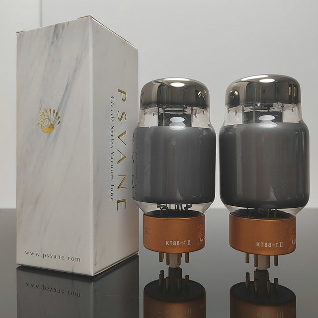 FEIYUE PSVANE MARKII KT88-TII UK KT88 PLUS Vakuumröhren Set für HiFi Audio Röhrenverstärker in Transparent - Bild 1