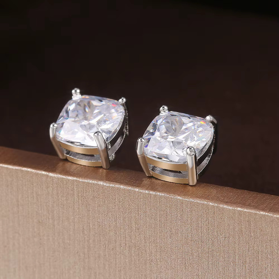 ZAKOL Ohrstecker, Zirkonia, Silber, Damen - Bild 2