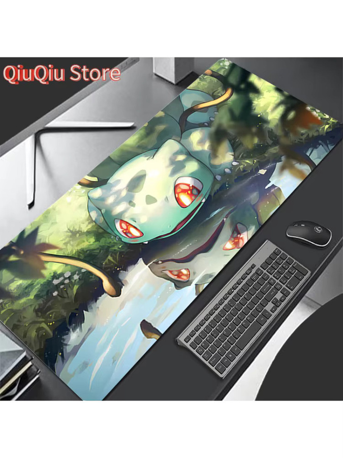Bandai Bulbasaur Mauspad in Multicolour, wasserdichte und rutschfeste Schreibtischunterlage für dein Gaming-Setup - Bild 2