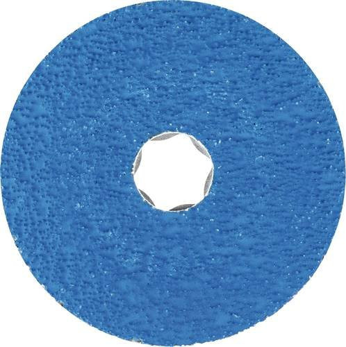 PFERD COMBICLICK Fiberscheibe VICTOGRAIN-COOL36 für Stahl und Edelstahl, Durchmesser: 100 mm, Blau - Bild 1