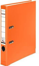 Falken PP-Color Hebelordner A4 aus PP-Folie, Farbe: Orange, Rückenbreite: 50 mm - Bild 1