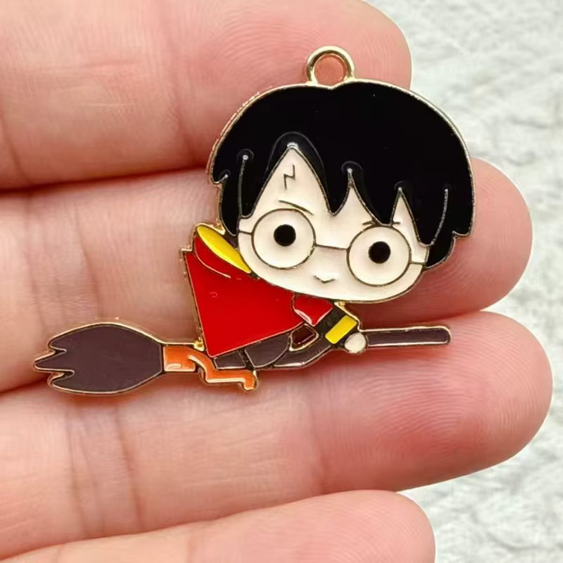 Bandai Harry Potter DIY Schlüsselanhänger, Metall, 10/20/30 Stück Set - Bild 2