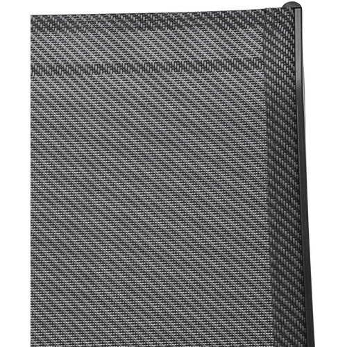Merxx Amalfi Stapelsessel 2er-Set aus Aluminium und Textil in Graphit und Diamantbraun B/H/T: 56 x 97 x 76 cm - Bild 3