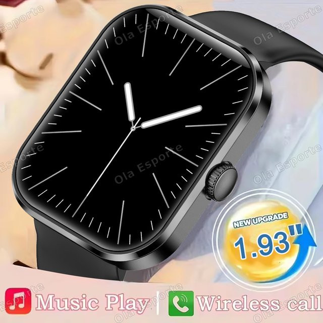 Ola Esporte Smartwatch, Gold, Rechteckig, Silikon - Bild 1