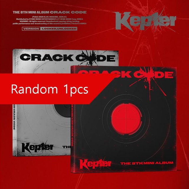 Kep1er – CRACK CODE UNLOCKED Version CD in Rot - Bild 1