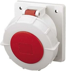 Mennekes Anbaudose TA 63A, 5p, 6h, 400V, IP67, weiß - Bild 1