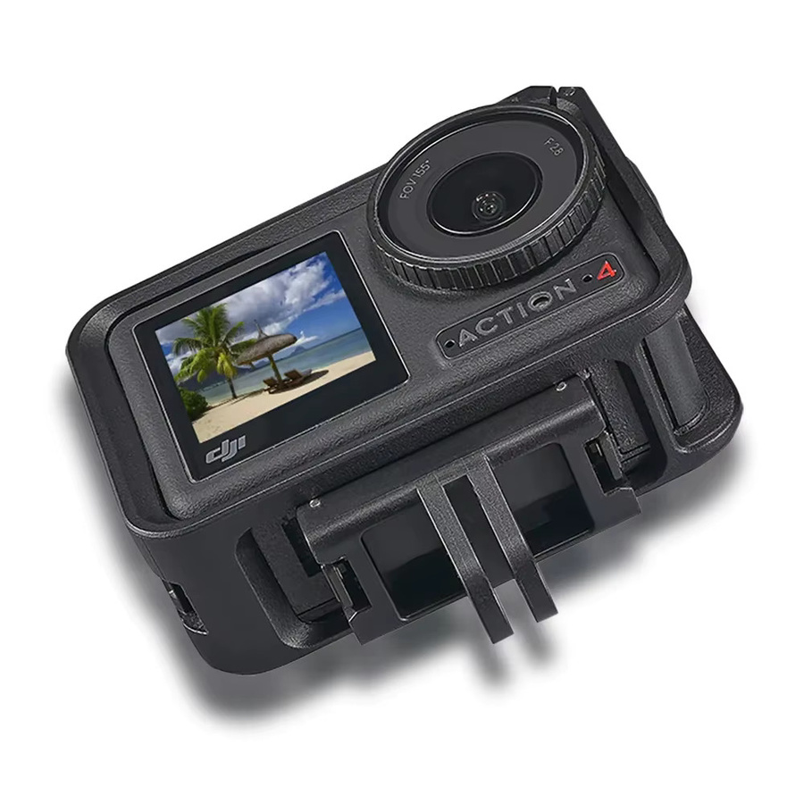DJI Magnetischer Schnellwechseladapter in Schwarz für OSMO Action 3 4 5 5 Pro Kamera Erweiterungshalterung - Bild 2