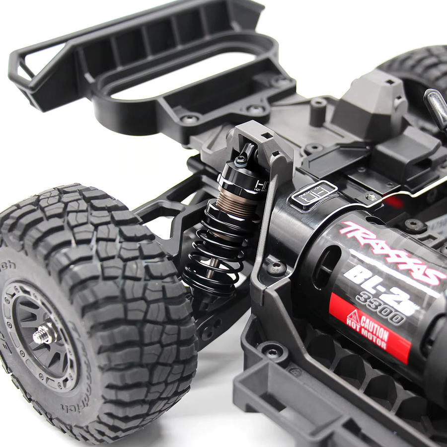 HR HOT RACING Aluminium-Dämpferschock 62,5 mm, Metall, Schwarz, 2-teiliges Set - Bild 4