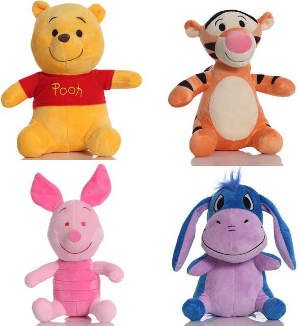 Bandai Disney Winnie Puuh, Plüschpuppe, Tiere - Bild 1