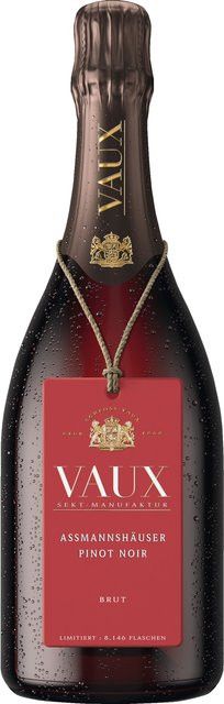 Sektmanufaktur Schloss Vaux Pinot Noir Sekt, Brut, Rheingau, 2018, 0,75 l - Bild 1