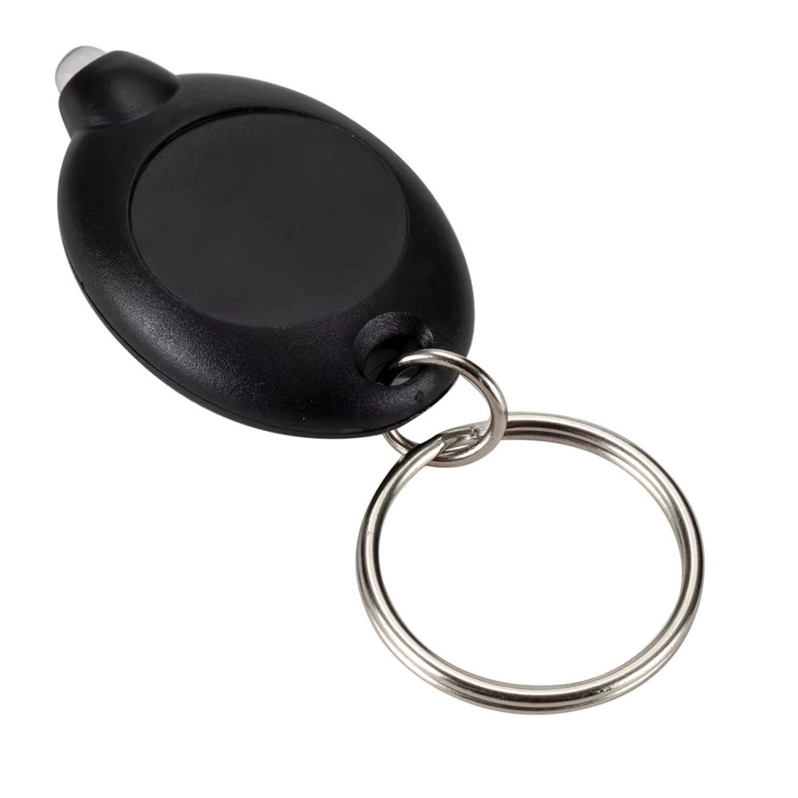 Alonefire LED Mini Schlüsselanhänger Taschenlampe in Weiß für Notbeleuchtung und Rucksäcke - Bild 3