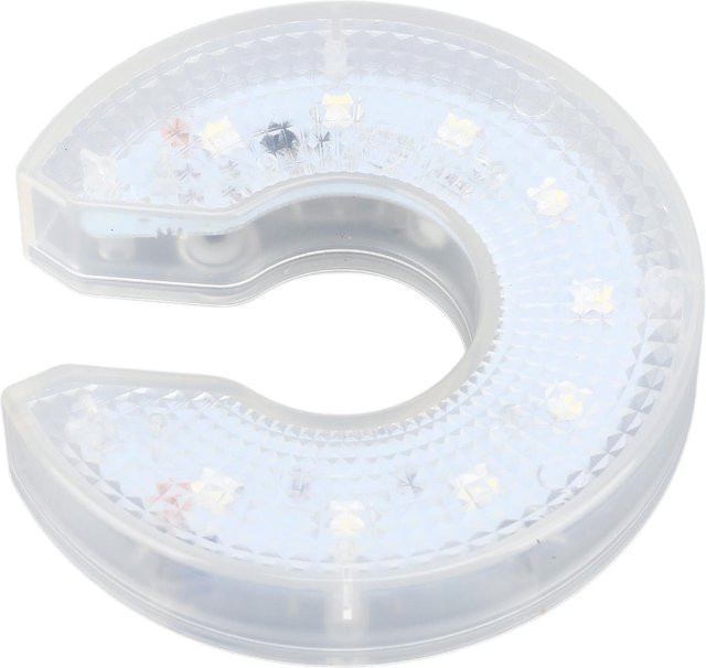 Fishine LED Garten-Bodenstrahler mit 5 einstellbaren Farben und Farbwechsel-Modus in Weiß, wasserbeständig - Bild 1