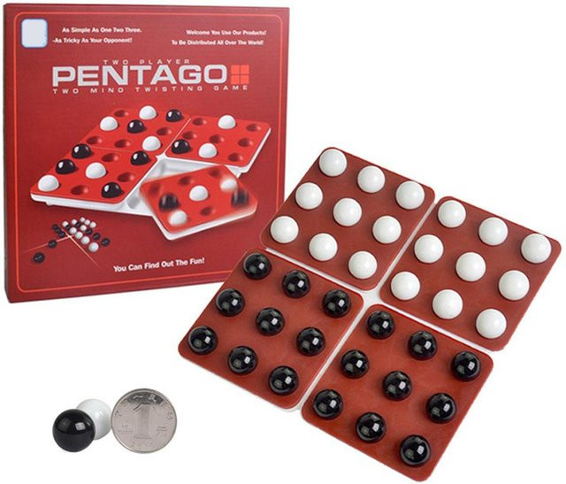 TOMTOP JMS Pentago Brettspiel ab 8 Jahren - Bild 1