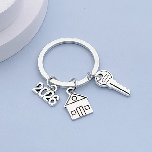 DUTRIEUX Schlüsselanhänger, Zinklegierung, rund, Unisex - Bild 1
