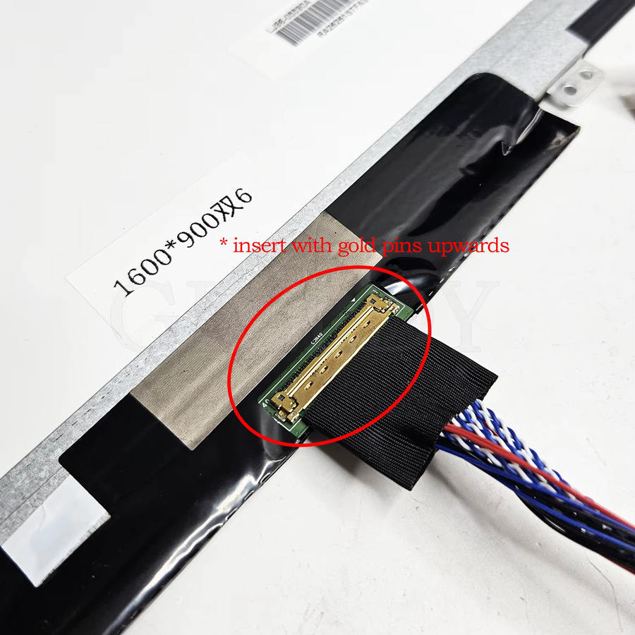 GLZLDY LCD-Controller-Board-Kit für 1600x900 LED Displays mit HDMI und VGA für N173FGE-L23 LP173WD1-TL LP156WD1 40-Pin LVDS DIY Panel Monitor - Bild 2