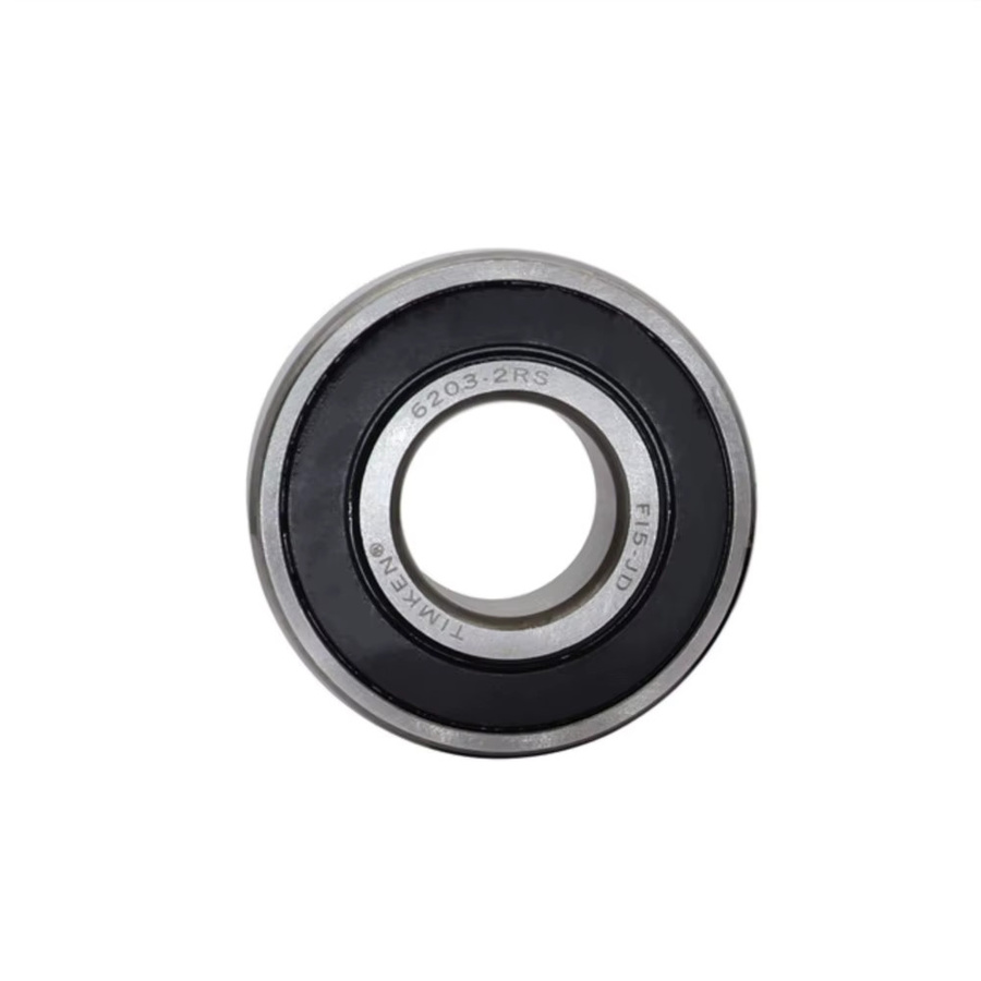 TIMKEN 6203-2RSC3 Rillenkugellager mit doppelter Gummidichtung in Silber, B/D/H: 17 x 40 x 12 mm - Bild 1