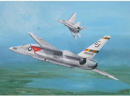 Trumpeter RA-5C Vigilante, Fahrzeug, 1:72, Grau - Bild 1