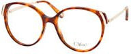 Chloé CH 0328O Korrektionsbrille, Vollrand, Rund, Braun, Damen - Bild 1