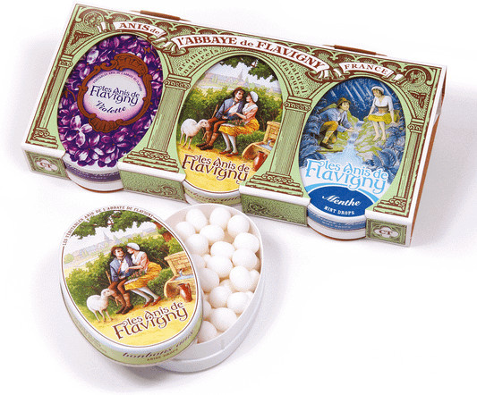 Abbaye de Flavigny Les Anis de Flavigny Anisbonbons 3 x 50 g - Bild 1