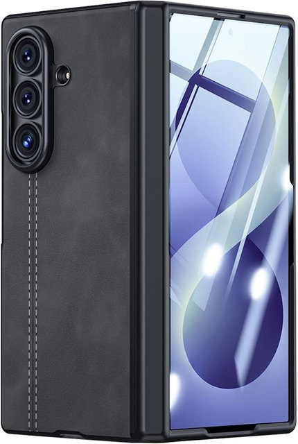 Samsung Handyhülle mit 9H Schutzglas für Galaxy Z Fold8, Z Ultra und Z Flip8 in Schwarz - Bild 1