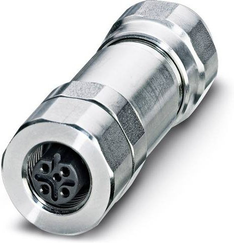 Phoenix Contact 1440135 Sensor-Aktor-Steckverbinder M12 Buchse gerade 5-polig in Silber - Bild 1