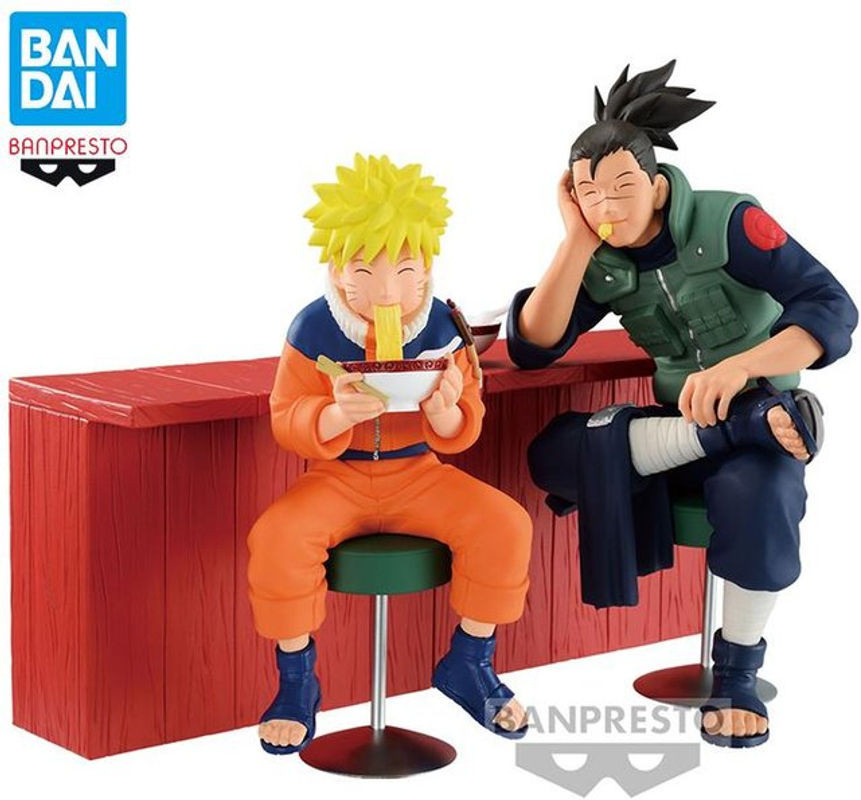 Bandai Banpresto Naruto Anime Figur Umino Iruka aus PVC in Multicolor - Bild 1