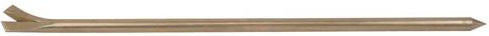 KS Tools BRONZEplus Brechstange mit Spitze und Klaue aus Aluminium-Bronze in Gold, Länge: 1500 mm - Bild 1