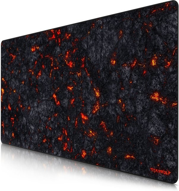 Titanwolf Gaming Mauspad XXXL Speed Mousepad Lavamotiv multicolour B/T: 120 x 60 cm - Bild 1