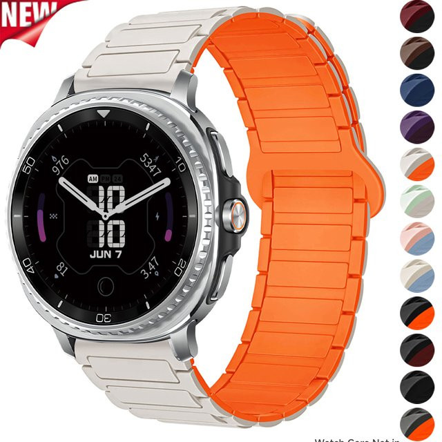 FancyWrist Uhrenarmband Silikon, Bicolor, wasserdicht, Unisex - Bild 1
