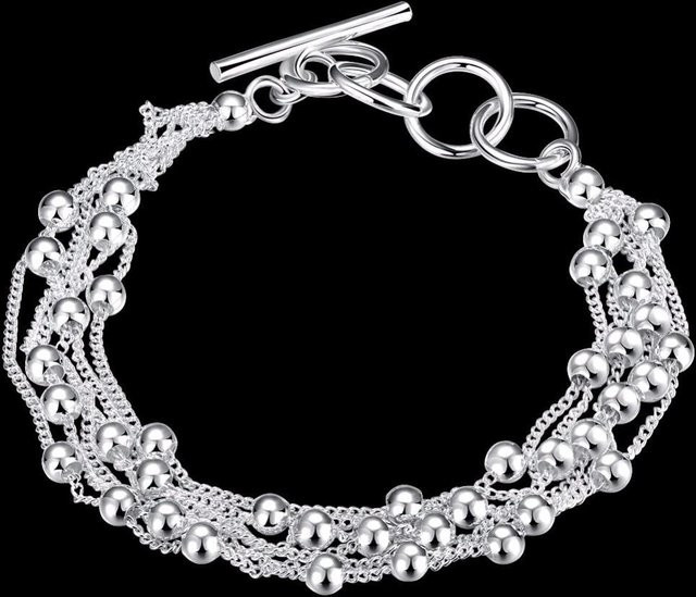 YIRAN Jewelry Armband, 925 Silber, Perlen, Damen - Bild 1