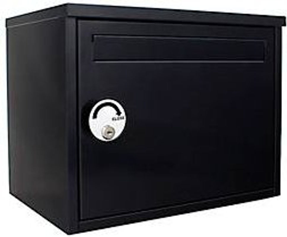 Rottner Tresor Paketbox Depot aus Stahl in Schwarz, B x H: 45 x 35 cm - Bild 5