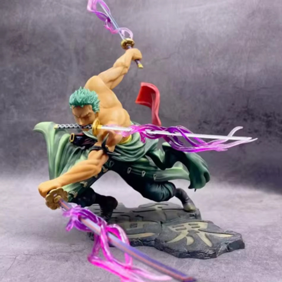Bandai One Piece Luffy Roronoa Zoro Actionfigur, Kunststoff, Bunt / Mehrfarbig - Bild 3
