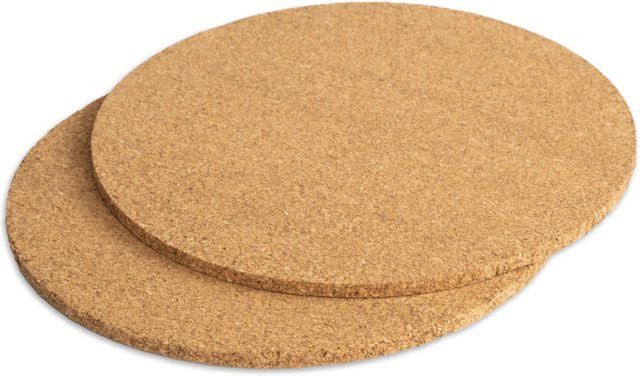 Best Choice Korkuntersetzer, braun, 10er Pack, Durchmesser: 19 cm - Bild 1