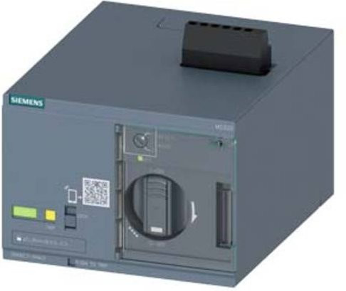 Siemens Motorantrieb 3VA9267-0HA10 grau, Schaltspannung max. 60 V/DC, B x H x T: 10,46 x 7,5 x 13,2 cm - Bild 1