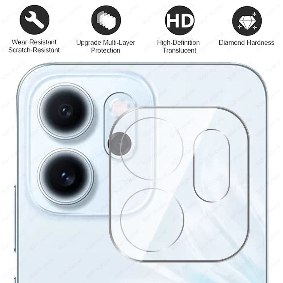 OPPO Reno 14 Pro 5G Kamera Schutzglas 3D Transparent Objektivschutzfolie - Bild 2