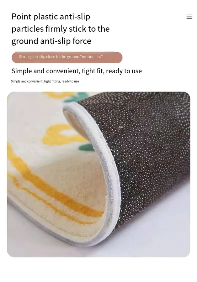 Vikama Rundteppich aus Imitations-Kaschmir in Beige für dein Schlafzimmer - Bild 2