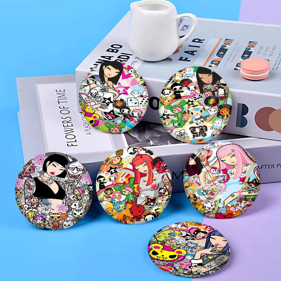 Tokidoki Anstecker, Messing, Bunt, Unisex - Bild 2
