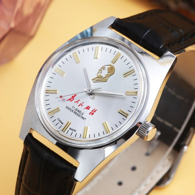 HEIMDALLR Analoguhr, Handaufzug, Edelstahl, 36 mm, Herren - Bild 1