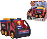 Simba Feuerwehrmann Sam Junior Jupiter Feuerwehrfahrzeug in Rot und Gelb - Bild 1